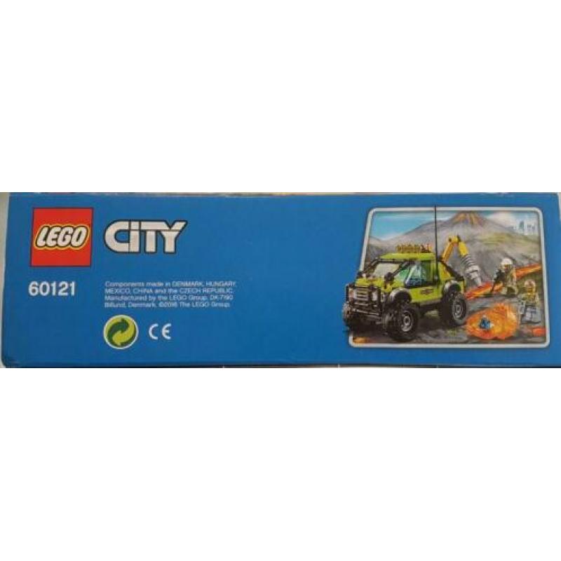 LEGO City Vulkaan Onderzoekstruck 60121