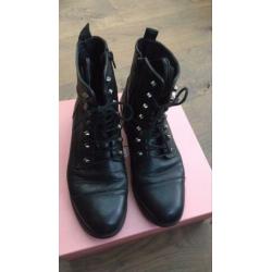 Mooie zwarte Nubikk boots mt 41