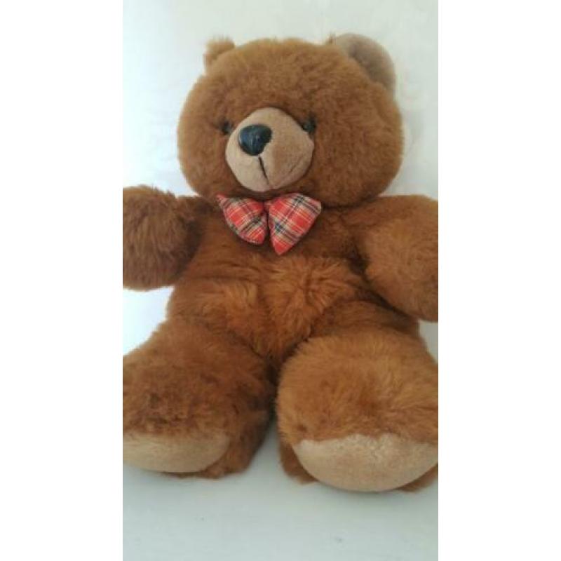 Vintage Oude Bruine Teddy Beer