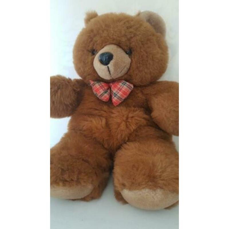 Vintage Oude Bruine Teddy Beer