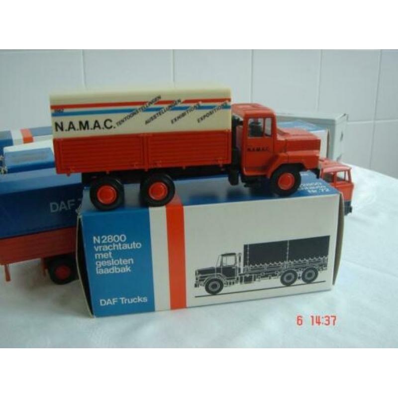 Daf n 2800 met laadbak nr 72 namac 1982