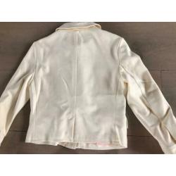 Vanilia blazer 36 licht geel