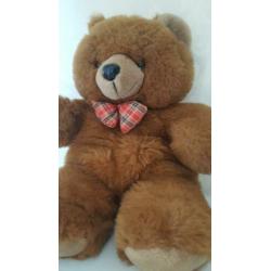 Vintage Oude Bruine Teddy Beer