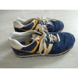 NB sportschoen blauw /geel mt 43