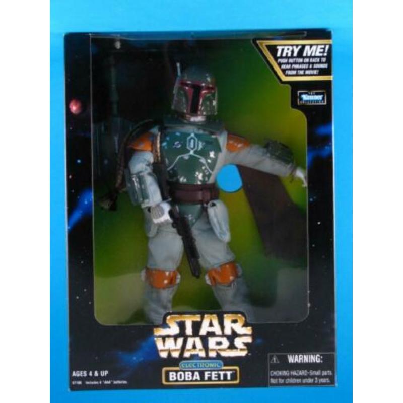 Star Wars Hasbro POTF2 12" Electronic Boba Fett MIMB