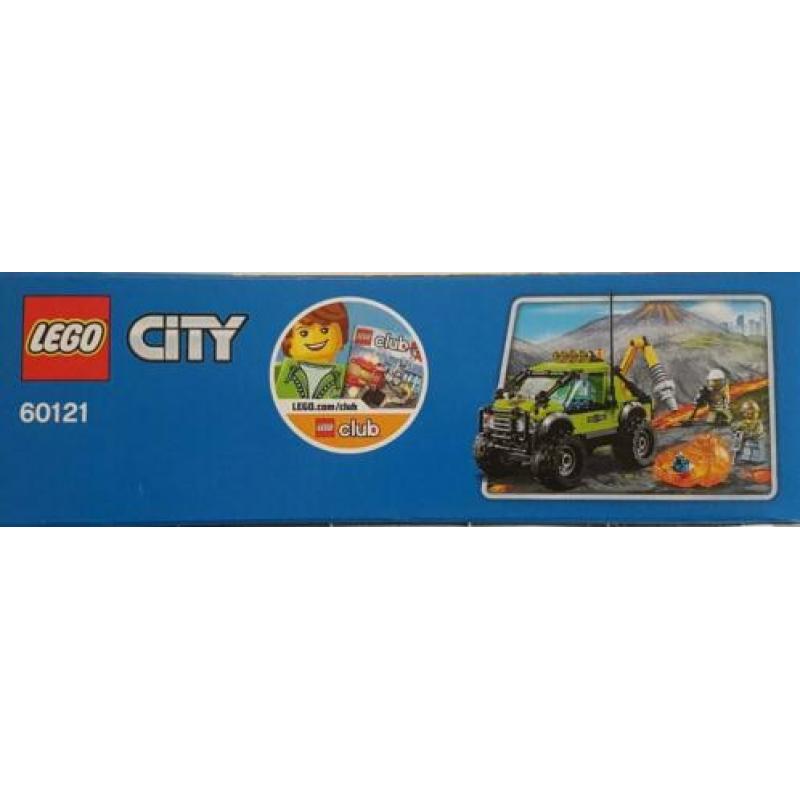 LEGO City Vulkaan Onderzoekstruck 60121