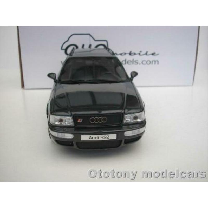 Audi RS2 Type 89 1994 Zwart 1/18 Otto Mobile