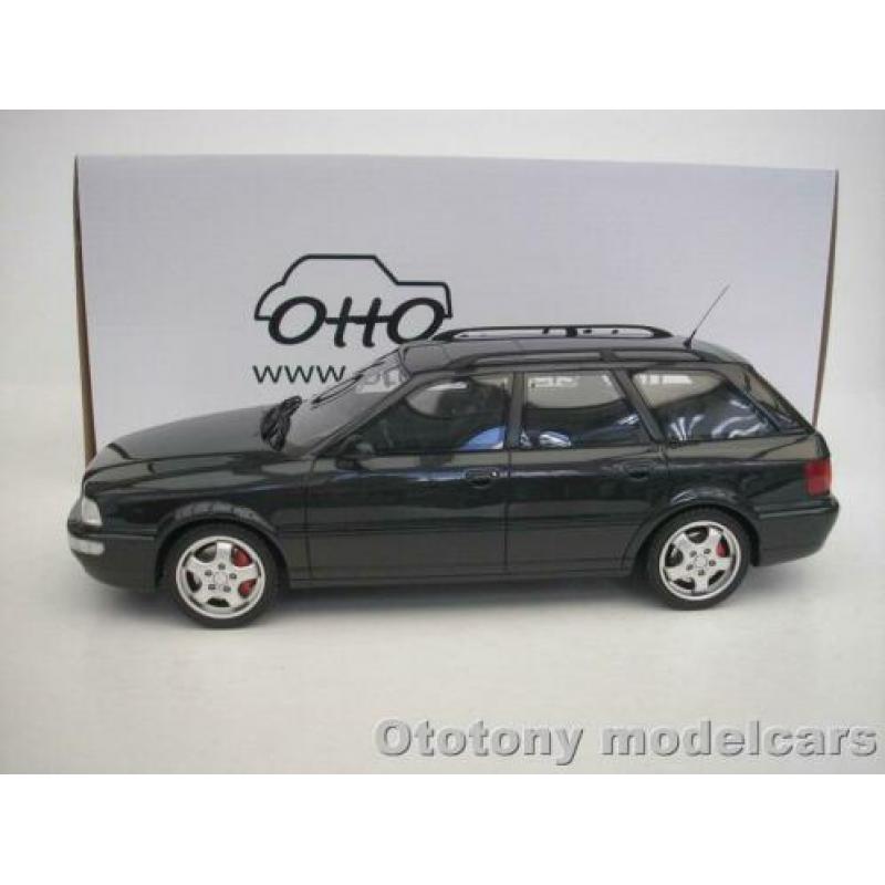 Audi RS2 Type 89 1994 Zwart 1/18 Otto Mobile