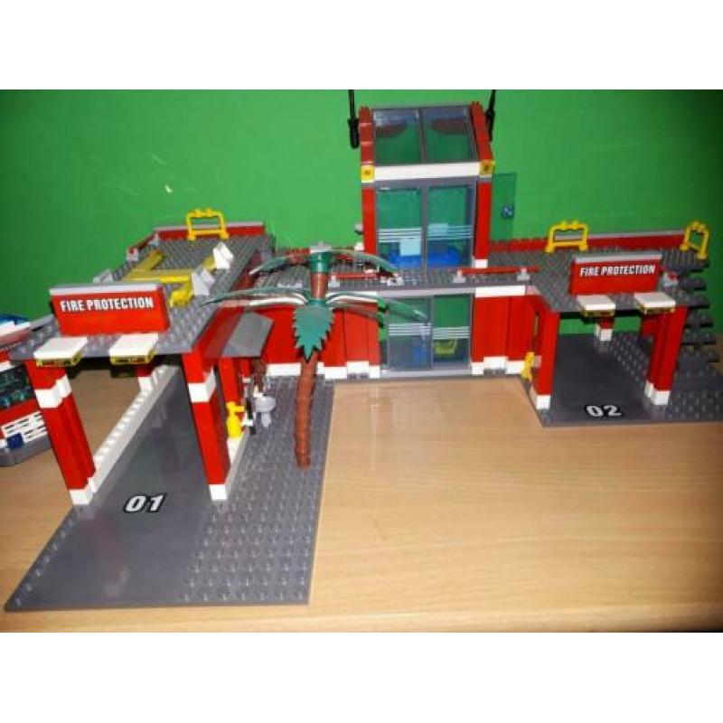 Lego brandweer kazerne