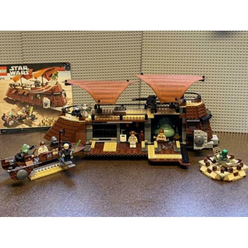 Lego star wars set 6210 jabba’s sail barge uit 2006