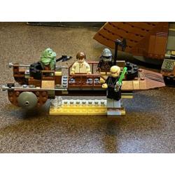 Lego star wars set 6210 jabba’s sail barge uit 2006