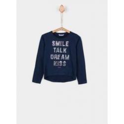 Nieuw Tiffosi meisjes shirt longsleeve Maya blauw maat 104