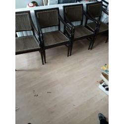 4 LIOYD LOOM stoelen