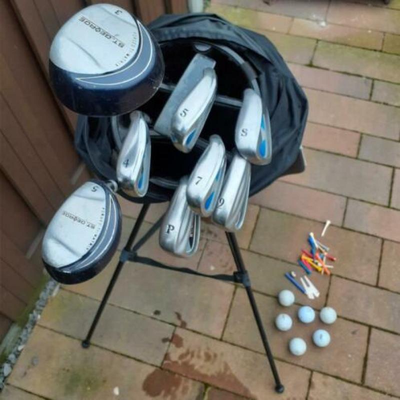 Complete golfset St George in Sunmountain golftas en extra's