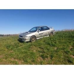 Subaru Impreza 2.0 GT Turbo AWD 2001 Grijs