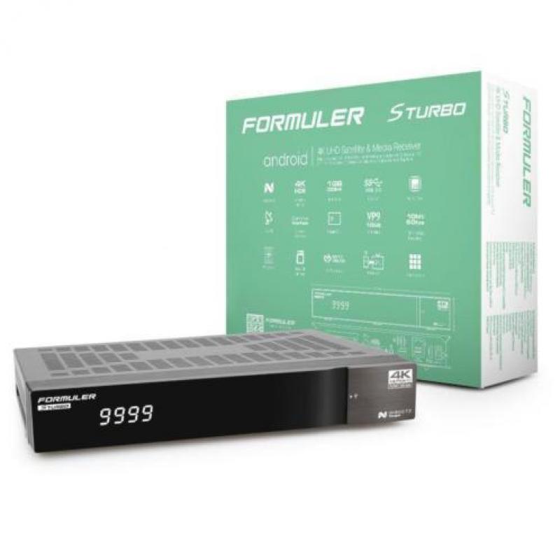 Formuler S Turbo 4K UHD | Sat-, media- en OTT box!