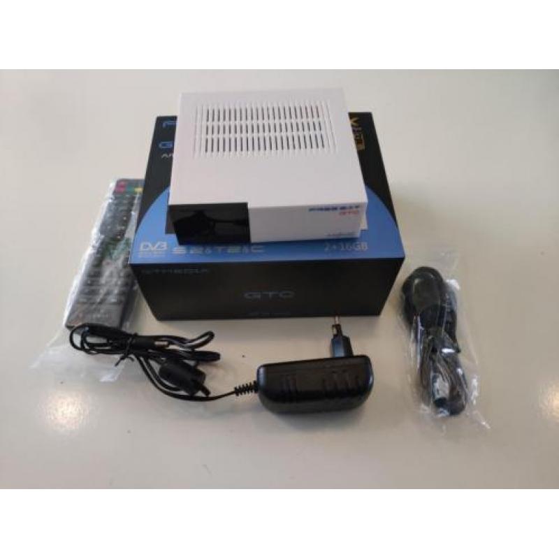 GTC Satellite Receiver DVB-S2 DVB-C DVB-T2 & Android Tv Box