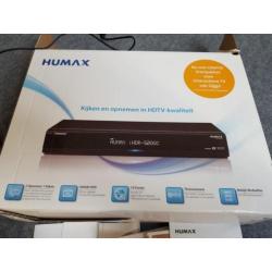 Humax 5200C interactieve TV compleet met WiFi dongle 500GB