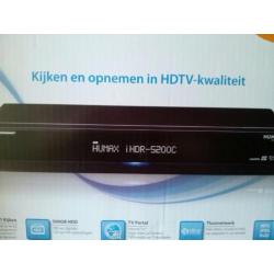 Humax. Ihdr 5200c 500gb harddisk. Met Wi-Fi. Dongel