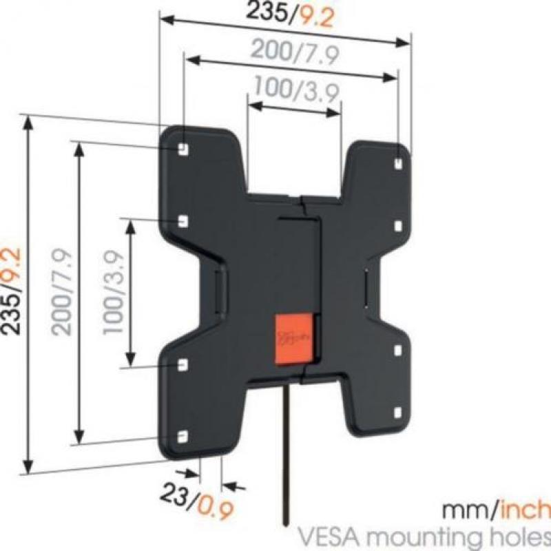 Vogels WALL 3105 muurbeugels