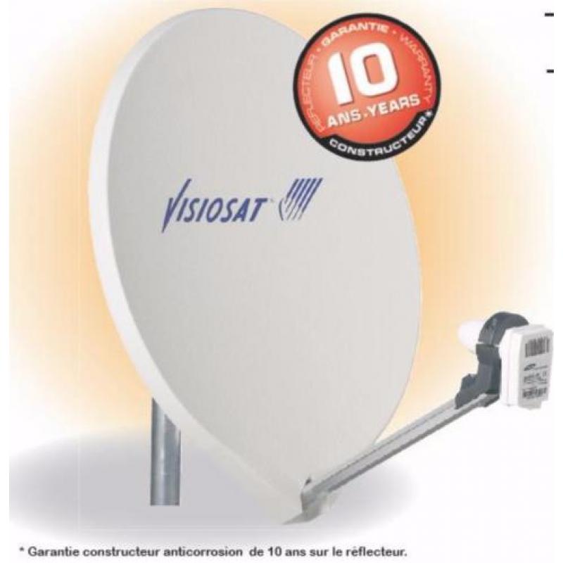 Visiosat satelliet schotel antenne, 40cm antraciet