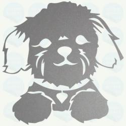 shih tzu - auto sticker Uniquewinkel