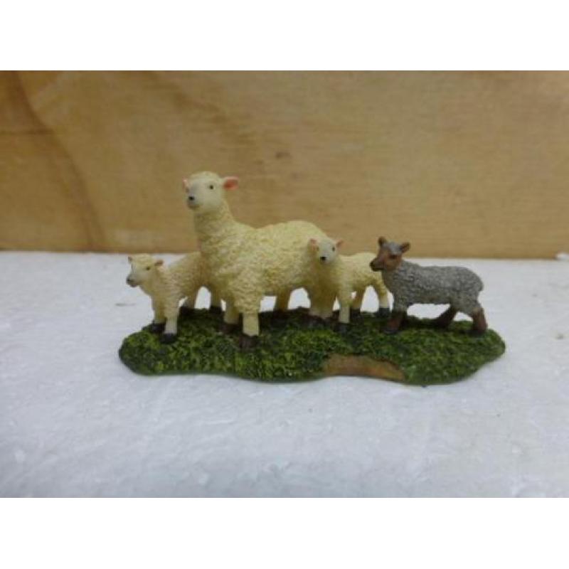 luville Sheep schapen kerstdorp figurine dieren kerst