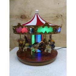 Mr Christmas Carousel draaimolen kermis lemax kerstdorp