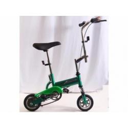 Pioneer minifiets, nieuw in rood en groen. IN DOOS