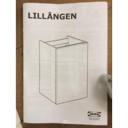 Ikea wastafelkast Lillangen NIEUW