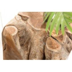 Hocker Wood 45cm Massief Teak Hout 21292