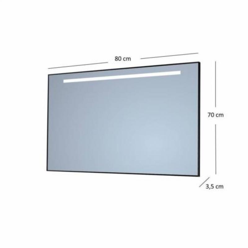 Badkamerspiegel Sanicare Q-Mirrors 'Warm White' LED-Verli...