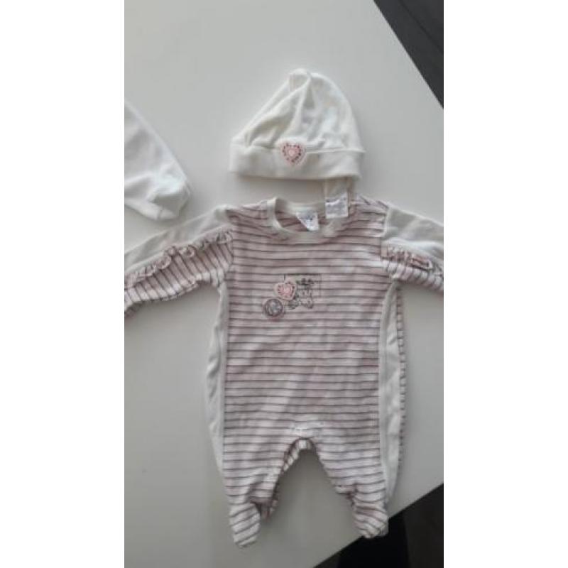 Pakketje rompers/pakjes Dirkje/Petit Bateau,Hema