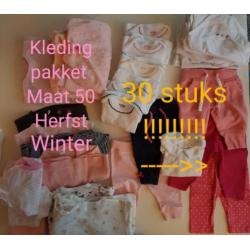 Kleding pakket maat 50